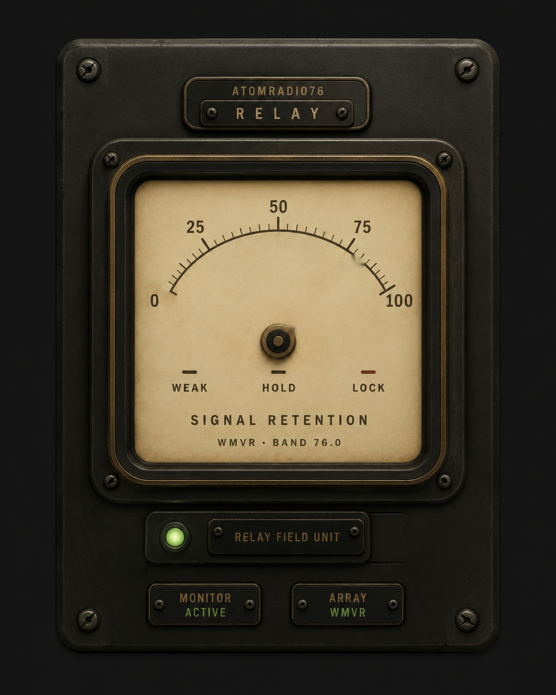 Relay signal meter